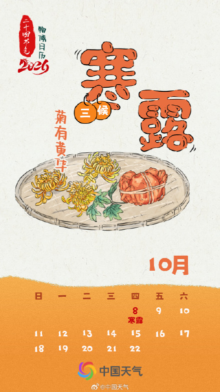 节气物候图鉴：寒露 秋色正浓 全国秋菊绽放地图 看哪里“菊”势正好